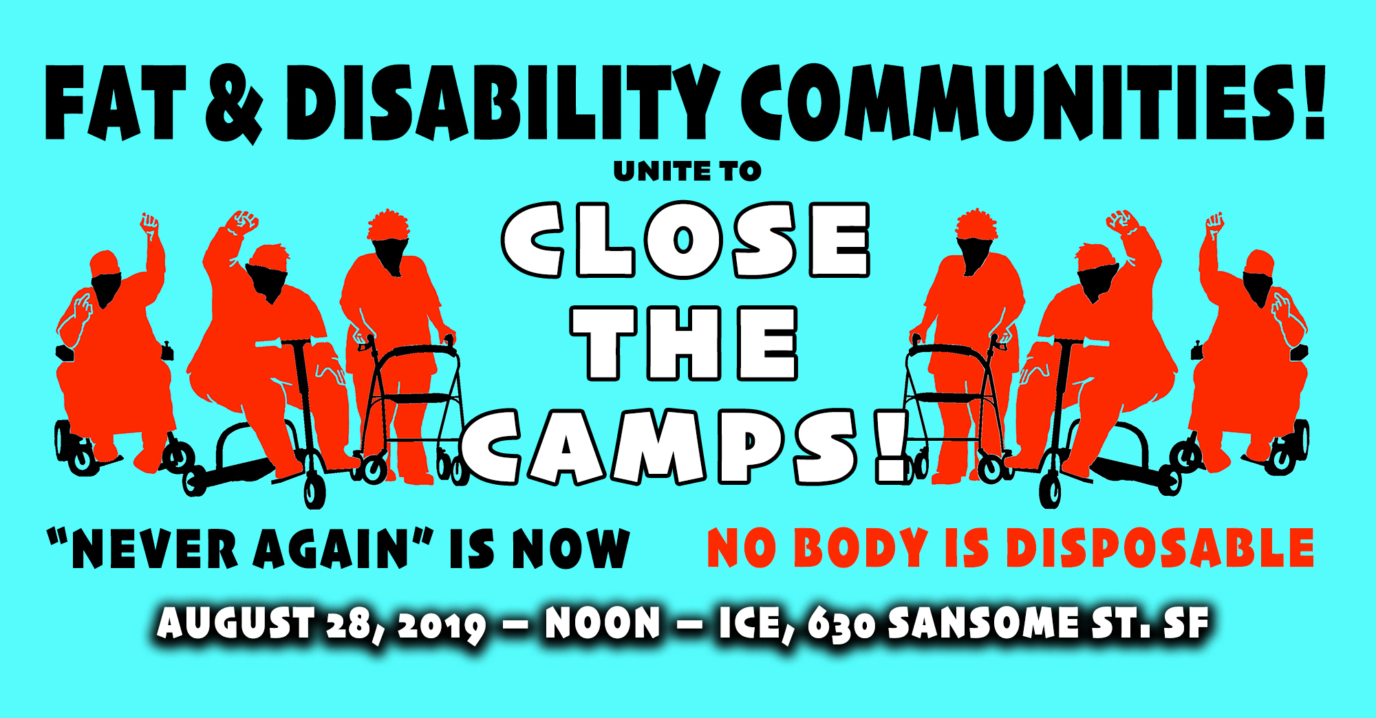 CLOSE THE CAMPS!